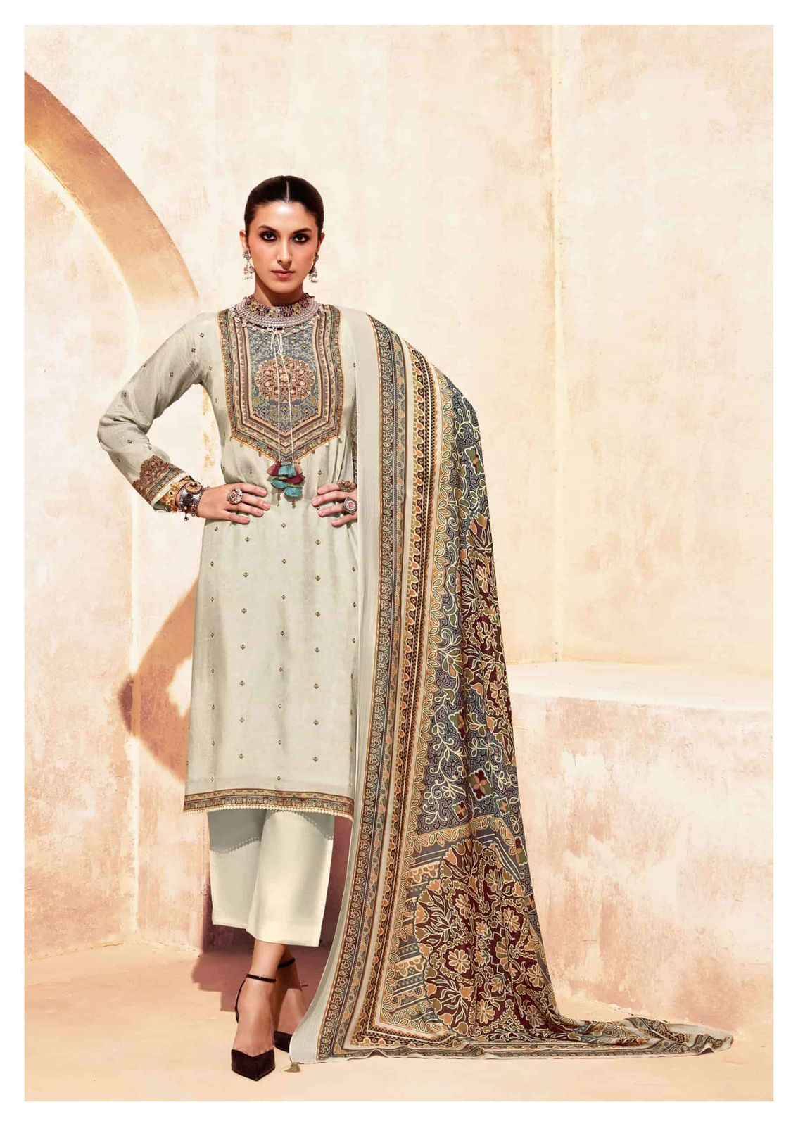 ZAINAB By SADHANA FASHION 12501 to 12506 Designer Festive Suits Beautiful Fancy Stylish Colorful Party Wear & Occasional Wear PURE BEMBERG MUSLINE SILK Dresses At Wholesale Price
